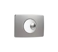 Plaque de commande Double volume - Chromé velours et brillant - 0709189