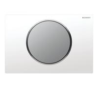 Plaque De Commande Geberit Sigma 10 pour Rinçage Avec Possibilité De Interruzion