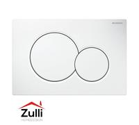 PLAQUE DE COMMANDE GEBERIT SIGMA01 POUR RINÇAGE EN DEUX QUANTITÉS BLANC