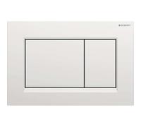 Plaque de commande Geberit Sigma20, pour rinçage en 2 quantités, rectangulaire,