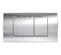 Geberit Plaque de commande Twinline 30 - pour rinçage à deux quantités - Chrome Feux