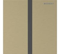Plaque de commande Geberit type 40 urinoir - 230V - carré - laiton geb/easy-to-cl. 116.227.QF.1