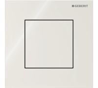 Plaque de commande Geberit type 40 urinoir - pneumatique - carré - gris sable 116.217.JL.1