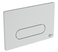 Plaque de Commande Ideal Standard OLEAS M4 234x154x8,5mm Chromé Mat Simple Touche