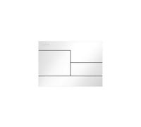 Plaque de commande ineo skyline dispositif double chasse blanc 208x6x148 mm - LAUFEN H9001180000001