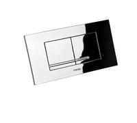 Wisa Xt kantos plaque de commande frontale/superieure dualflush brillant chrome 8050418751