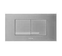 Wisa XT Kantos plaque de commande en plastique dualflush DF chrome mat 8050418731