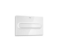 Plaque de commande PL1 One Single Blanc Brillant - ROCA A890195100