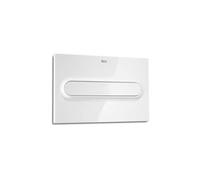 Plaque de commande PL1 One Single Blanc Brillant - ROCA A890195100