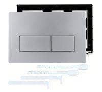 Plaque de commande pour Geberit Sigma 01 20 30 50 - Plaque d'actionnement WC noire mate pour chasse d'eau UP300 et UP320 - Remplacement pour 115.770 - Bouton de chasse avec chasse d'eau à 2 quantités