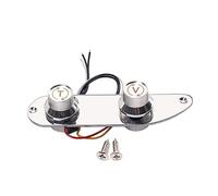 Plaque de commande pour guitare électrique avec 2 interrupteurs précâblés pour guitare électrique - Plaque de contrôle facile à installer