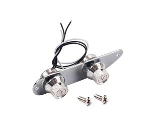 Plaque de commande pour guitares électriques pré-câblées avec 2 interrupteurs