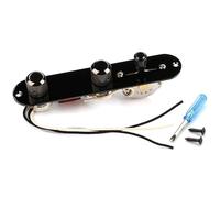 Plaque de commande pré-câblée pour guitare électrique avec bouton d'interrupteurs à 3 voies pour guitare électrique
