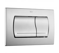 Plaque de commande ROCA ACTIVE 52-B double touche Chromé mat (A8901150B2)