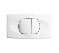 Plaque de commande - ROCA - Gala (ancien modèle) - Blanc - Réf 195387 - Compatible LIV