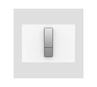 Plaque De Commande SANIT Ineo Bright 2C En Verre Blanc