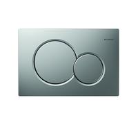 Geberit Sigma01 Plaque de déclenchement avec touche double chasse chrome mat 115770JQ5