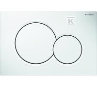 Plaque de commande Sigma01 frontale blanc alpin 115.770.11.5