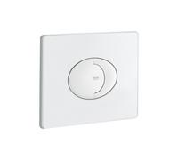 Plaque de commande SKATE AIR horizontal GROHE 38506SH0 15,6 x 19,7 cm - blanc alpin