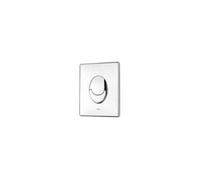 GROHE Skate Air - Plaque de commande pour WC avec double chasse et marche/arrêt chrome / chrome