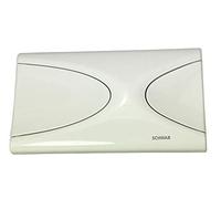 Plaque de commande TARGA Blanc - 2 quantités - Moderne et élégant