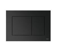 Plaque de commande Tece Now pour technique de double chasse graphite métallique 9240423