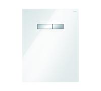 Plaque de commande TECElux avec commande manuelle, boutons chrome brillant,