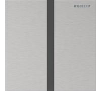 Plaque de commande urinoir Geberit type 40 - 230V - carré - inox geb/easy-to-clean 116.227.FW.1