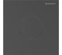 Plaque de commande urinoir Geberit type 40 - 230V - rond - noir chr./geb/easy-to-cl. 116.024.QD.1