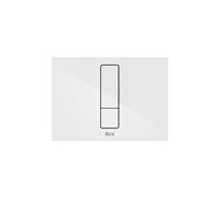 Roca PS bouton de chasse d'eau pour WC blanc A890221300