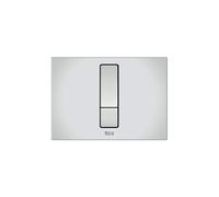 Roca PS bouton de chasse d'eau pour WC chrome brillant A890221301