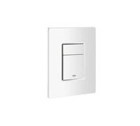 Plaque de commande WC Even blanc alpin