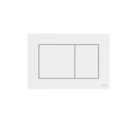 Plaque de commande WC série NOW - Couleur : BLANC TECE