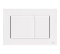 Plaque de commande WC série NOW - Couleur : CHROME MAT TECE Gris G