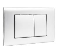 Plaque De Commande WC Suspendu,Chasse D'Eau,Bouton Poussoir,Déclenchement,Compatible Avec Geberit Sigma 01 20, 30,UP300 & UP320,Double Flushing,Modèle 115770115,245 × 164 Mm (Blanche)