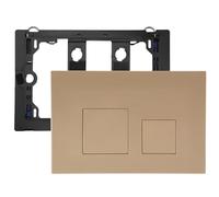 Plaque de Commande WC suspendu, Compatible Geberit Sigma 20, UP300 & UP320, avec Système Double Chasse, Silencieuse, Durable et économe en Eau