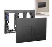 Plaque de Commande WC suspendu, Compatible Geberit Sigma 20, UP300 & UP320, avec Système Double Chasse, Silencieuse, Durable et économe en Eau