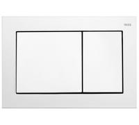 Tece Plaque de déclenchement WC Base 9.240.800 – double touche – blanc 1 pièce
