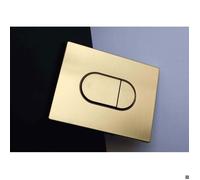 Plaque de commande WC - ZOR® - Compatible ARENA COSMOPOLITAN - Cool Sunrise brossé - 156x197 mm - Plastique ABS
