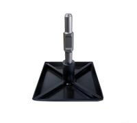Plaque de Compactage Légère, Base Épaissie pour Sol | Pour Compactage de pour sol, Base Épaissie et Plate, pour idéal Bâtiment, Alliage , Taille Standard
