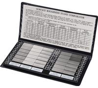 Plaque de comparaison de surface RUGOTEST Plage de comparaison Ra 0,05-12,5 µm Nombre de plaques 30 pcs.