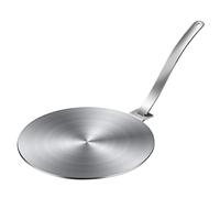 Plaque de conduction de chaleur avec poignée en acier inoxydable pour cuisinière à gaz, plaque à induction, diamètre 20 cm