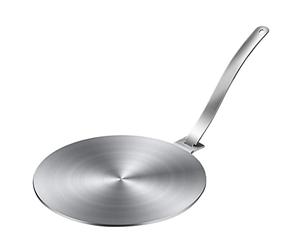 Plaque de conduction de chaleur avec poignée en acier inoxydable pour cuisinière à gaz, plaque à induction, diamètre 20 cm