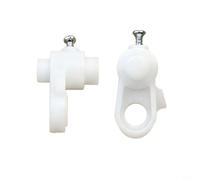 Plaque de conduction du vent moteur de climatisation Barre pivotante supérieure en plastique 22 x 15 mm Blanc pour 35582 25583 26583 26584 26585 35583 35584 25683 32549 35549 36549 265 74 32574 32575