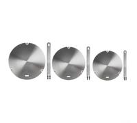 Plaque de conduction thermique en acier inoxydable avec super aimant optimise la performance de votre plaque à induction (A)