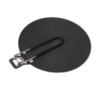Plaque de conduction thermique pour cuisinière à gaz, plaque de cuisson pour café et lait, plaque de mijotage, plaque de cuisson à induction, plaque d'adaptation pour la cuisson à chaud (24cm/9.4in)