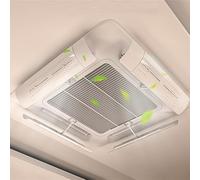 Plaque de conduit central rétractable pour radiateur de plafond AC Wind Sn Grille de sortie anti-courants d'air pour un refroidissement efficace