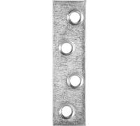 Plaque de connexion TOOLCRAFT 890733 (L x l x H) 80 x 16 x 2 mm En acier, zingué jaune