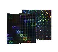 Plaque de construction 256 x 268 mm pour 3 feuilles d'acier à ressort double face Plaque d'acier d'impression de plaque chauffante Partie de ressort