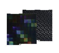 Plaque de construction 256 x 268 mm pour 3 feuilles d'acier à ressort double face Plaque d'acier d'impression de plaque chauffante Partie de ressort